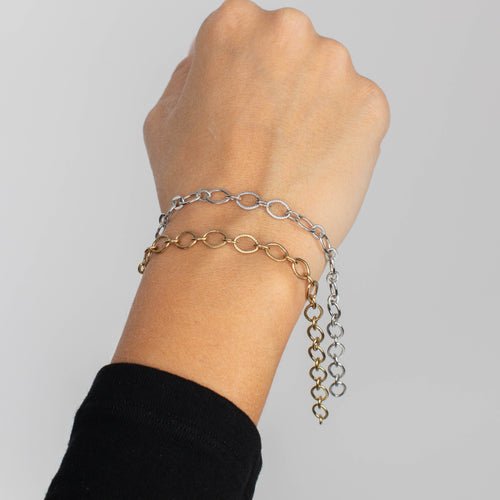 Bracelet Etched Chain